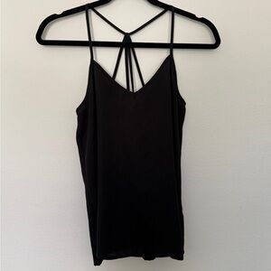Abercrombie & Fitch black strappy tank top